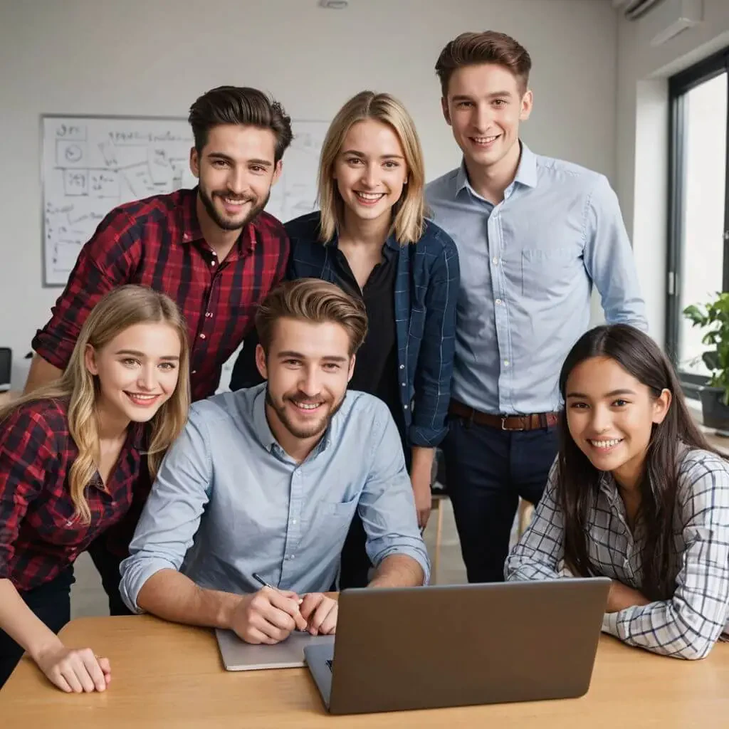 Astero Digital team working together