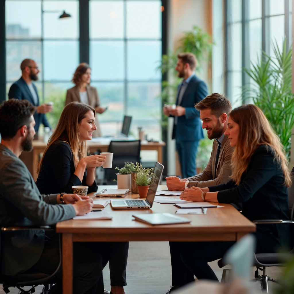 Astero Digital team meeting